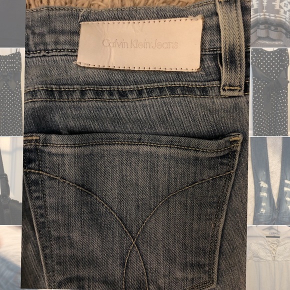 Calvin Klein Light Wash Jeans - Picture 2 of 2